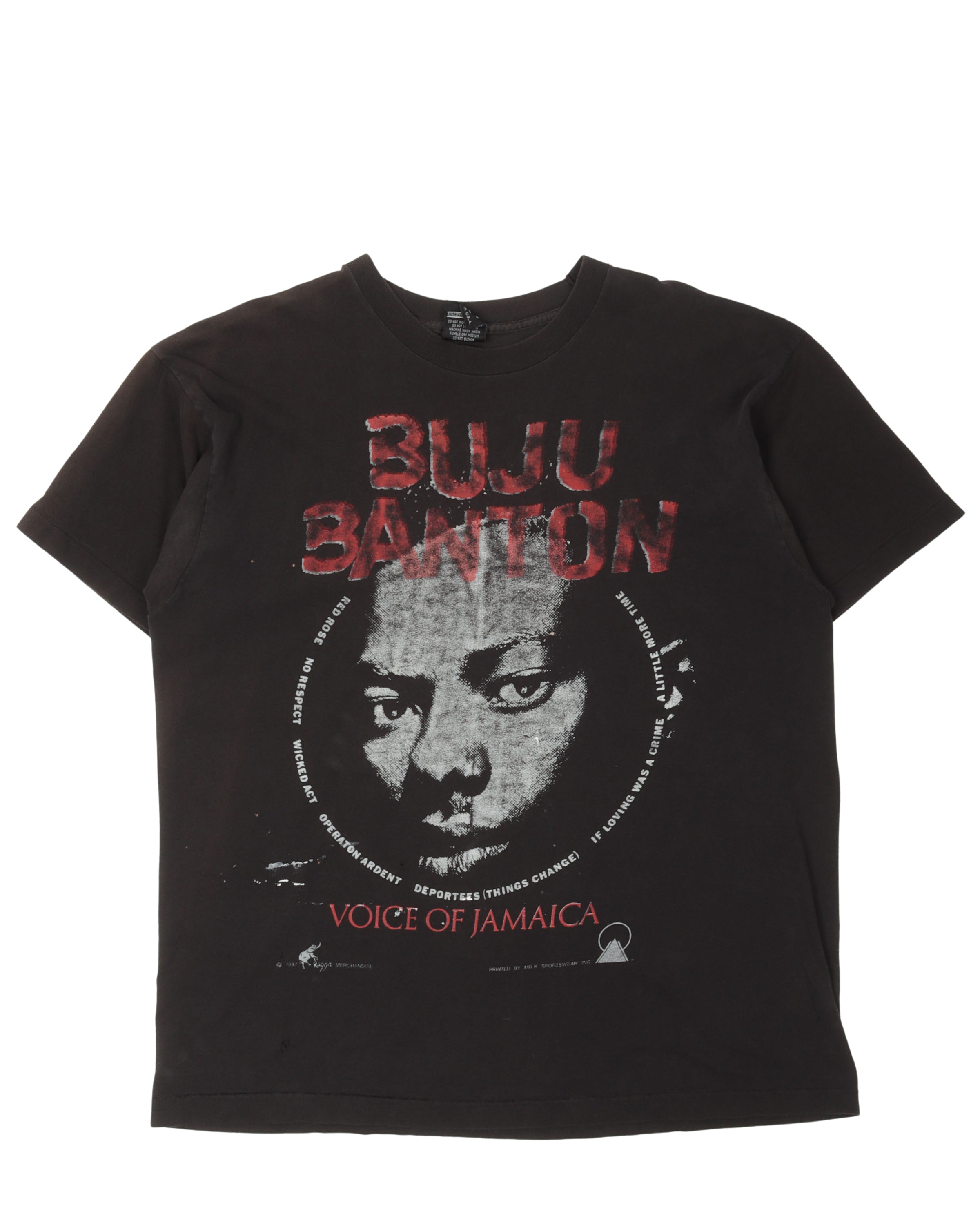 Buju Banton Voice of Jamaica T-Shirt