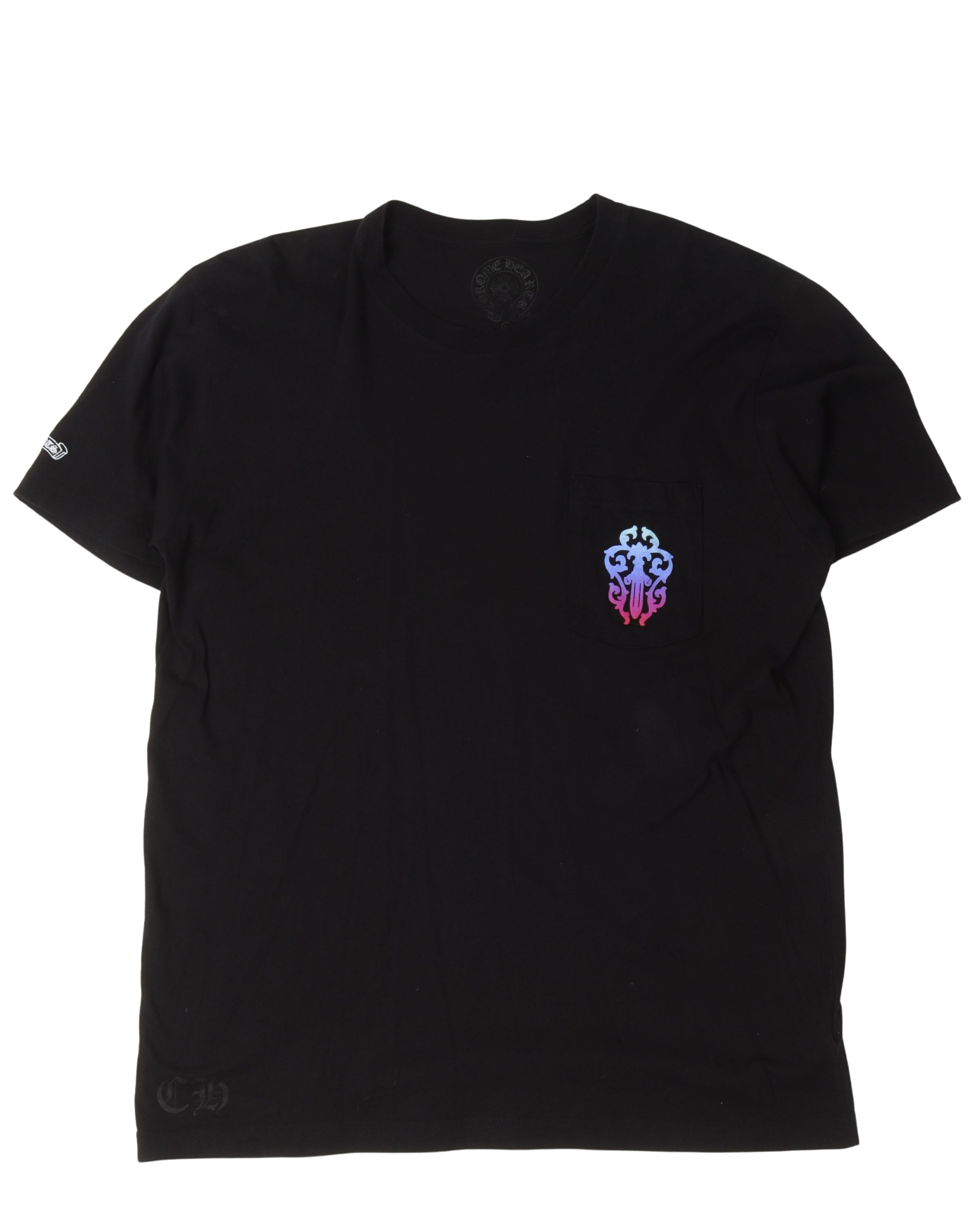 Gradient Dagger Horseshoe T-Shirt