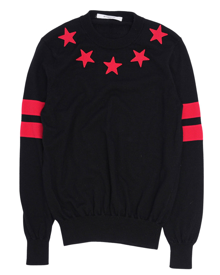 Wool Stars & Stripes Sweater
