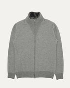 Shearling Zip Up Sweater