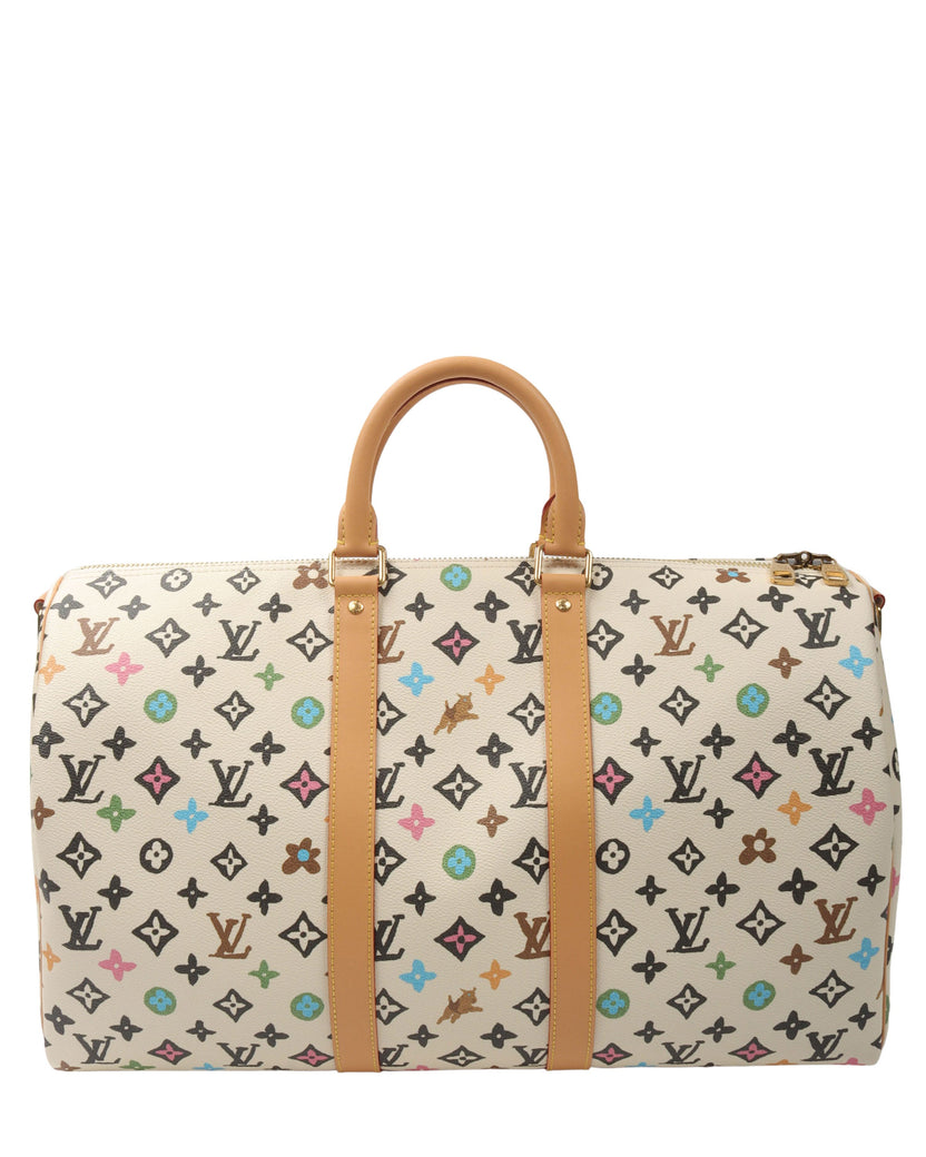 Tyler, the Creator Keepall Bandouliere 45 Vanilla Craggy Monogram