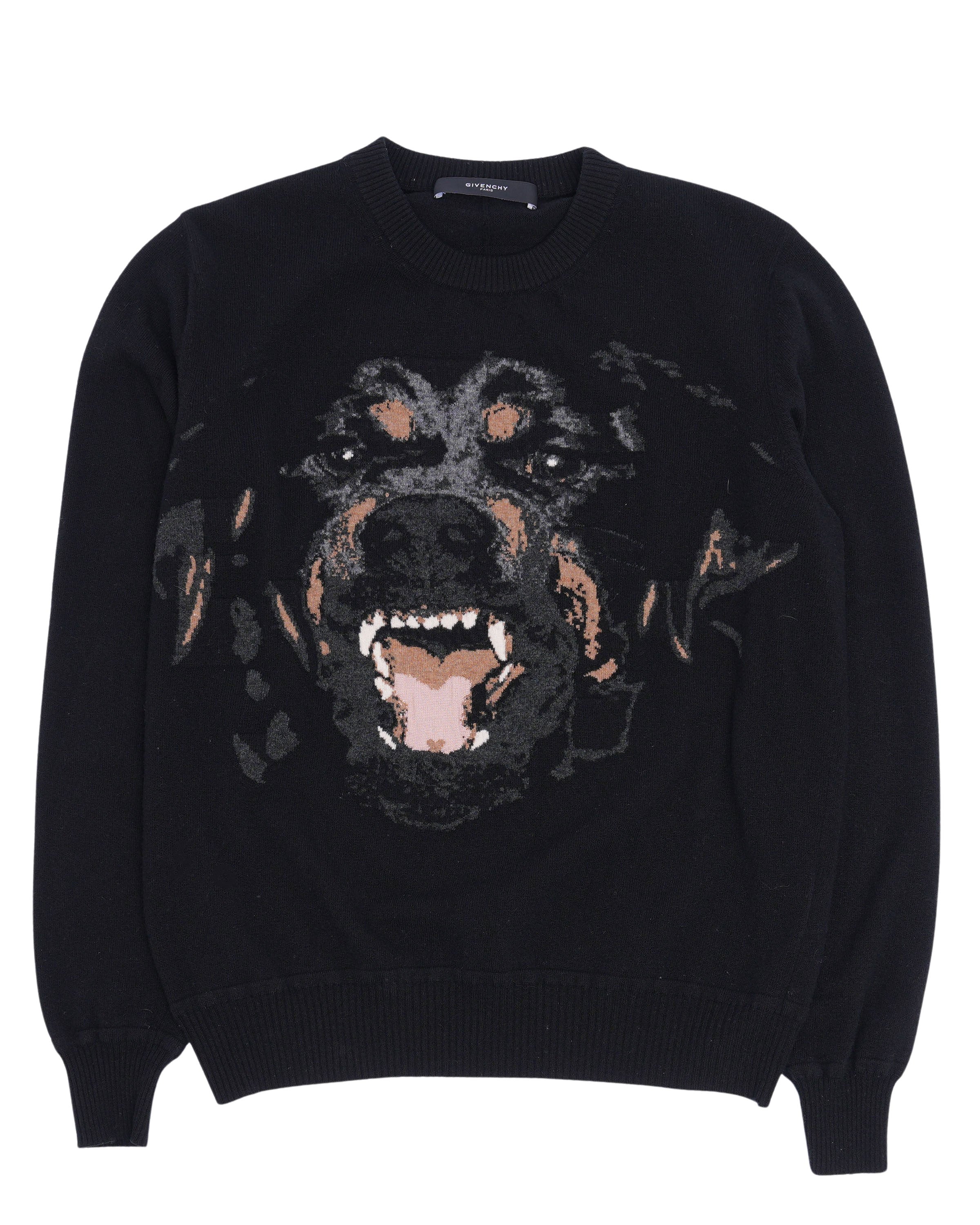 Rottweiler Knit Wool Sweater