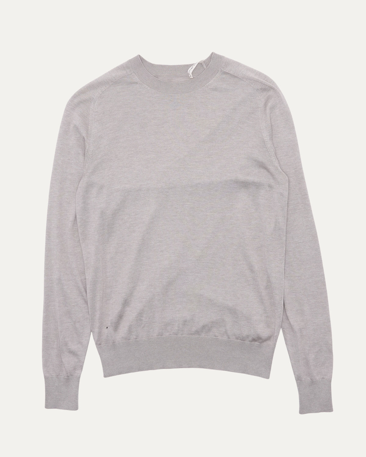 Silk Blend Long Sleeve T-Shirt