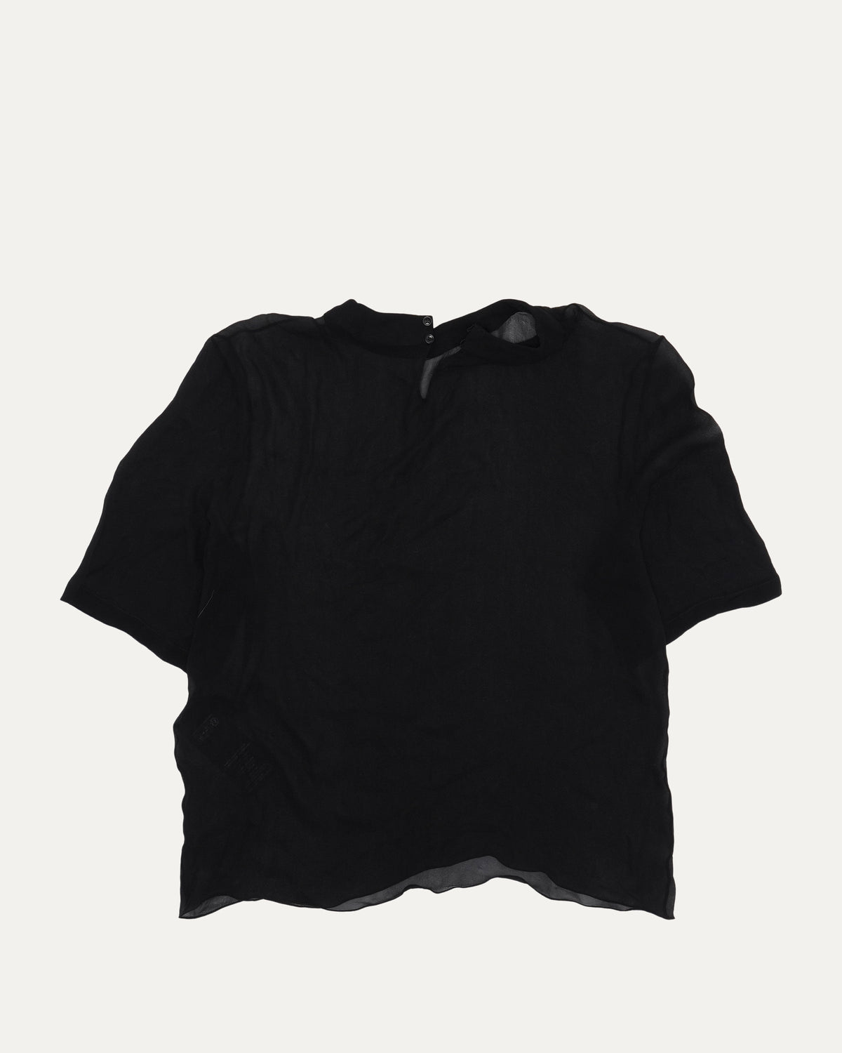 Sheer Silk Shirt