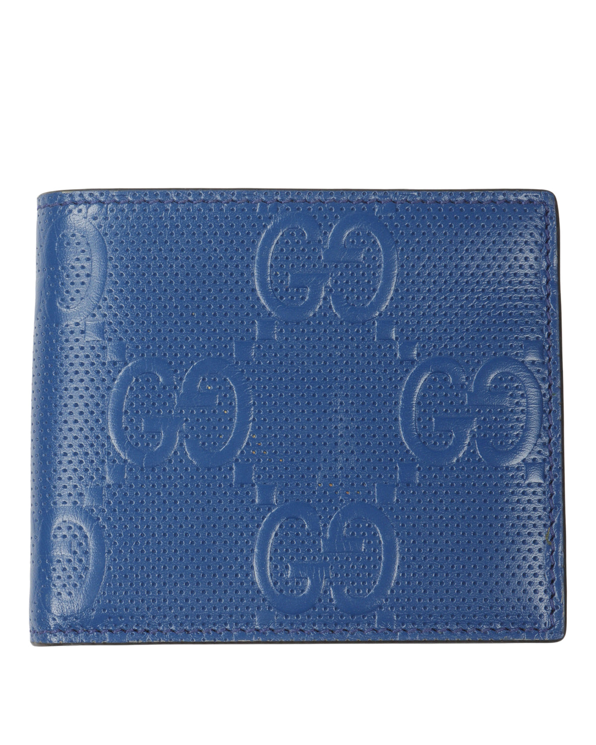 Embossed Monogram Wallet