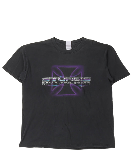 Sturgis Motorcycle Rally Iron Cross Logo T-Shirt