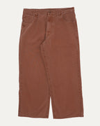 Wide Fit Denim Workwear Pants