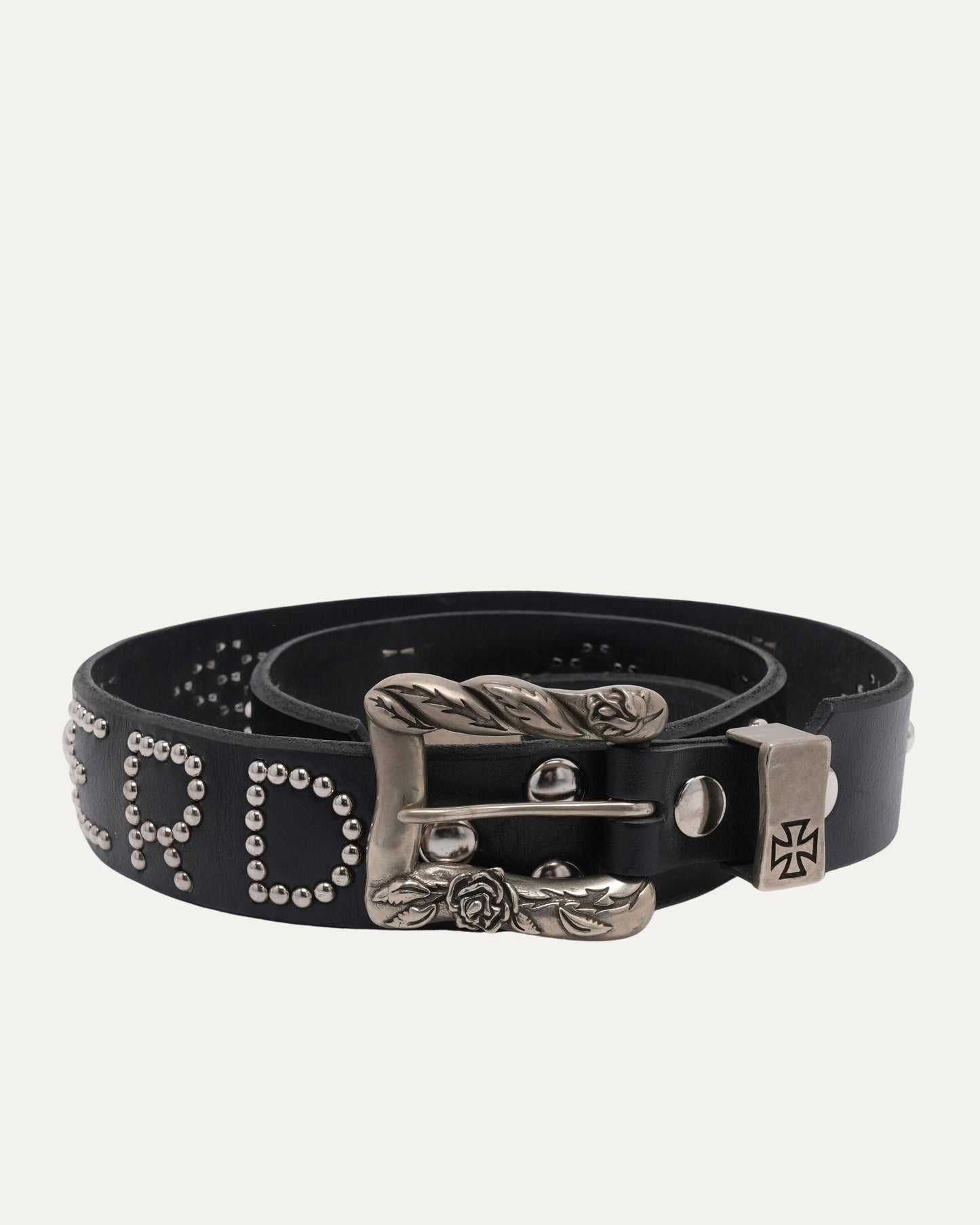 Black Texas Serenade Studded Belt