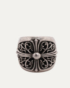 Oval Cross Ring