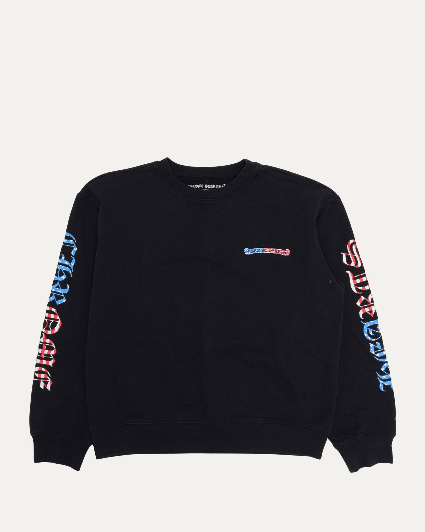 Matty Boy US Flag Scroll Logo Crewneck Sweatshirt