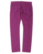 Monogram Slim Fit Jeans