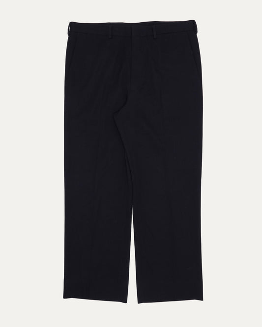 Pleated Virgin Wool Trousers