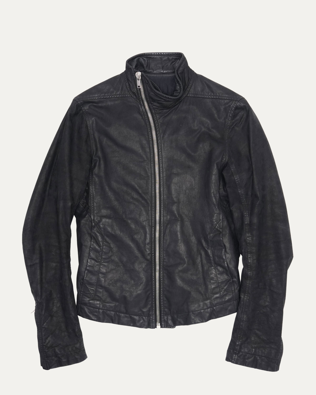 FW12 Mollino Quilted Lamb Leather Jacket
