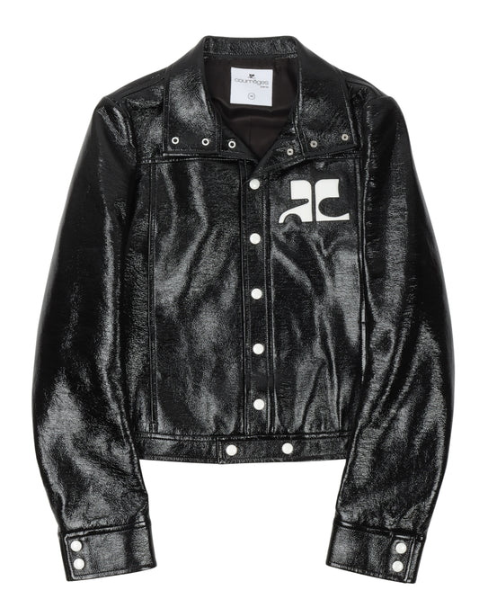 Reflective Vinyl Jacket