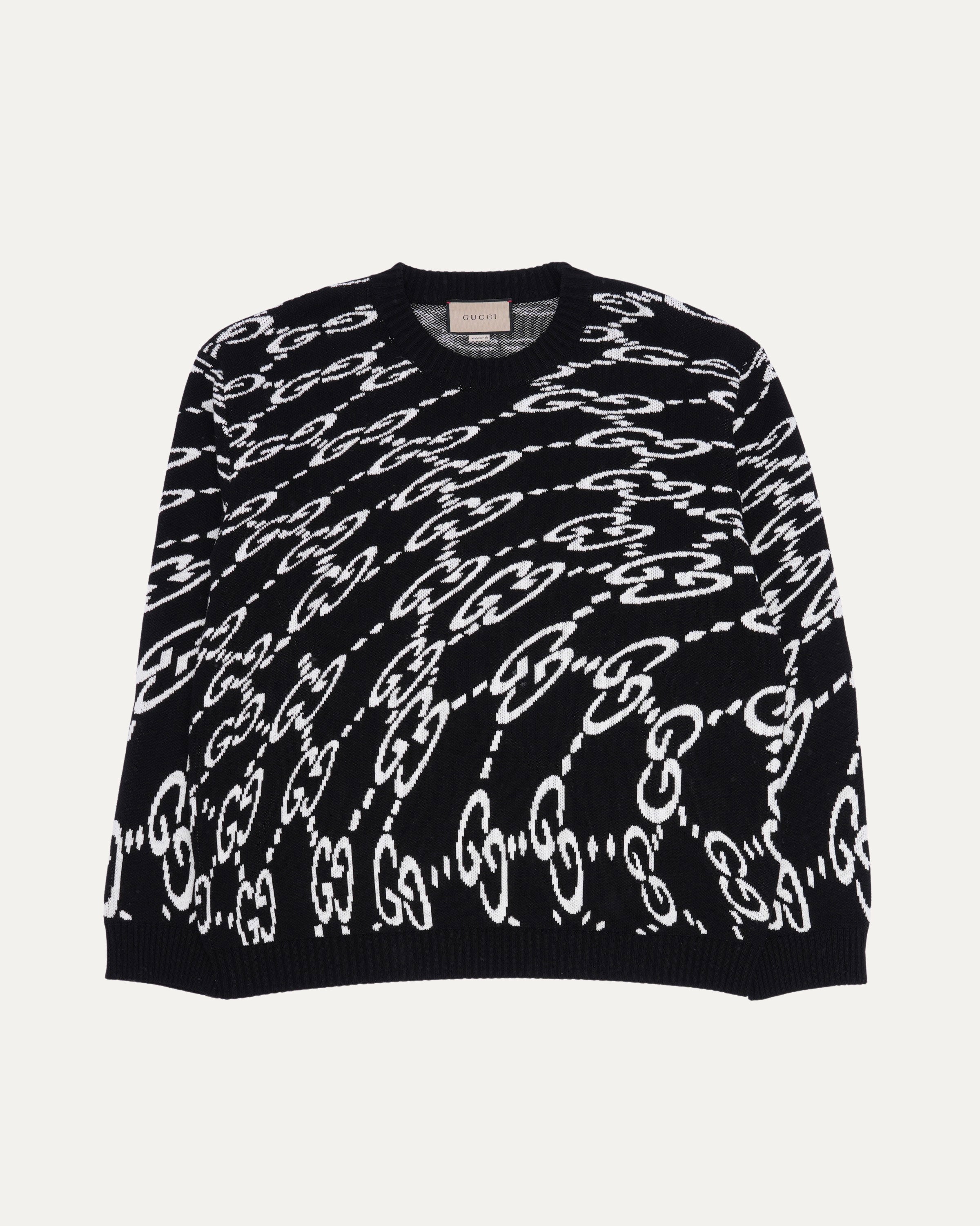 Wavy GG Monogram Sweater