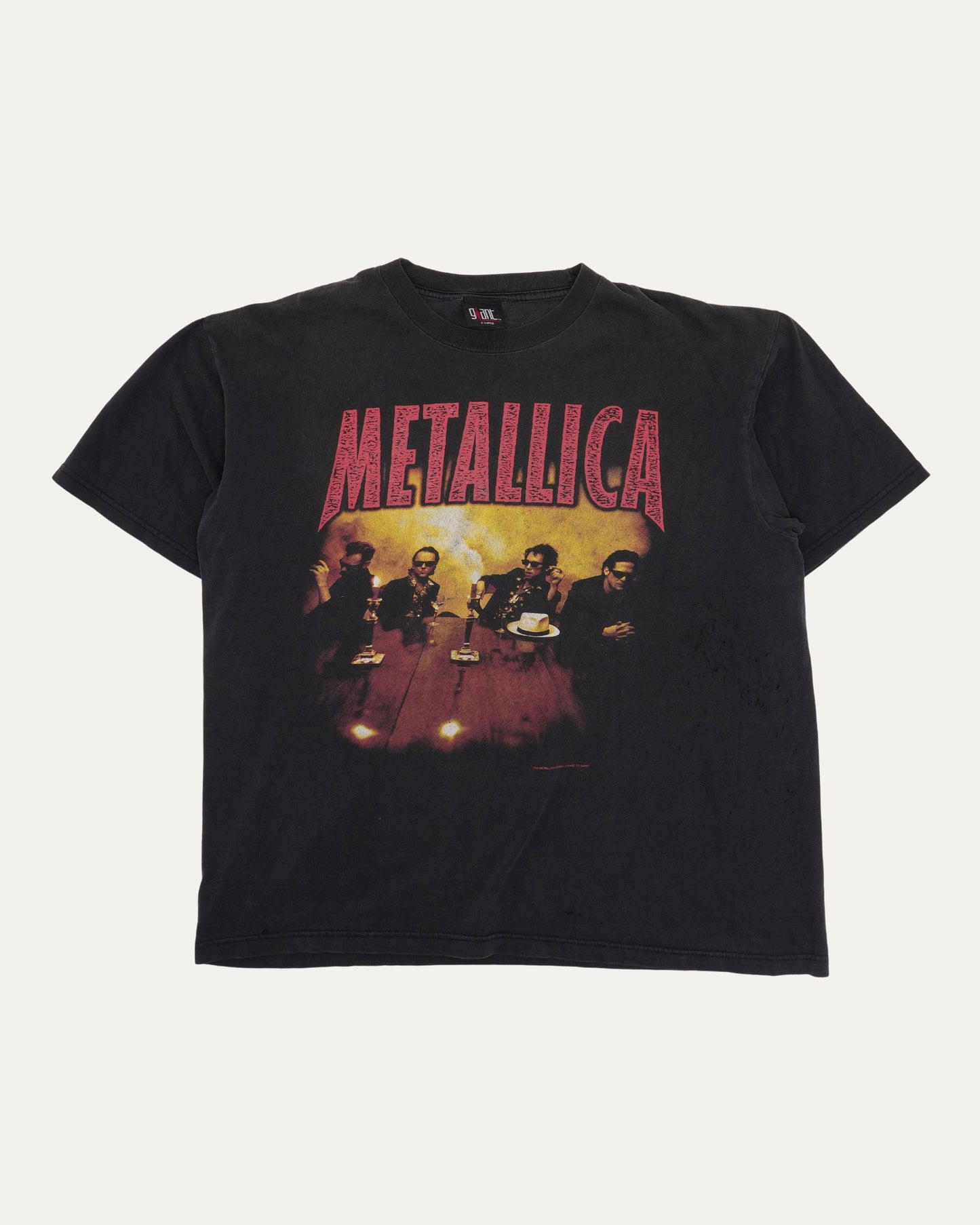 Black Metallica 1996-1997 Load Tour T-Shirt