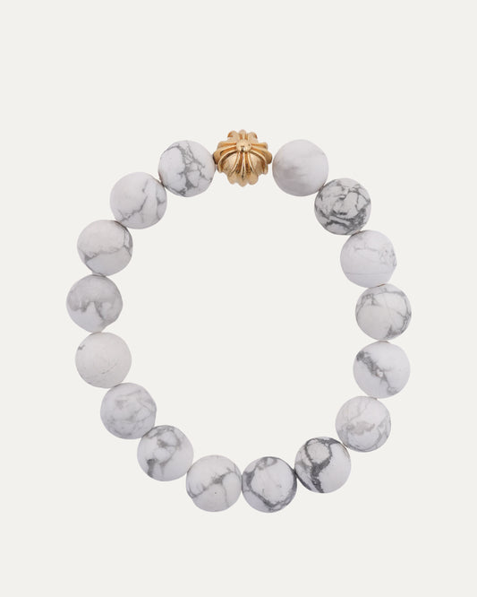 10mm 22k Gold Plus Ball Bead Bracelet