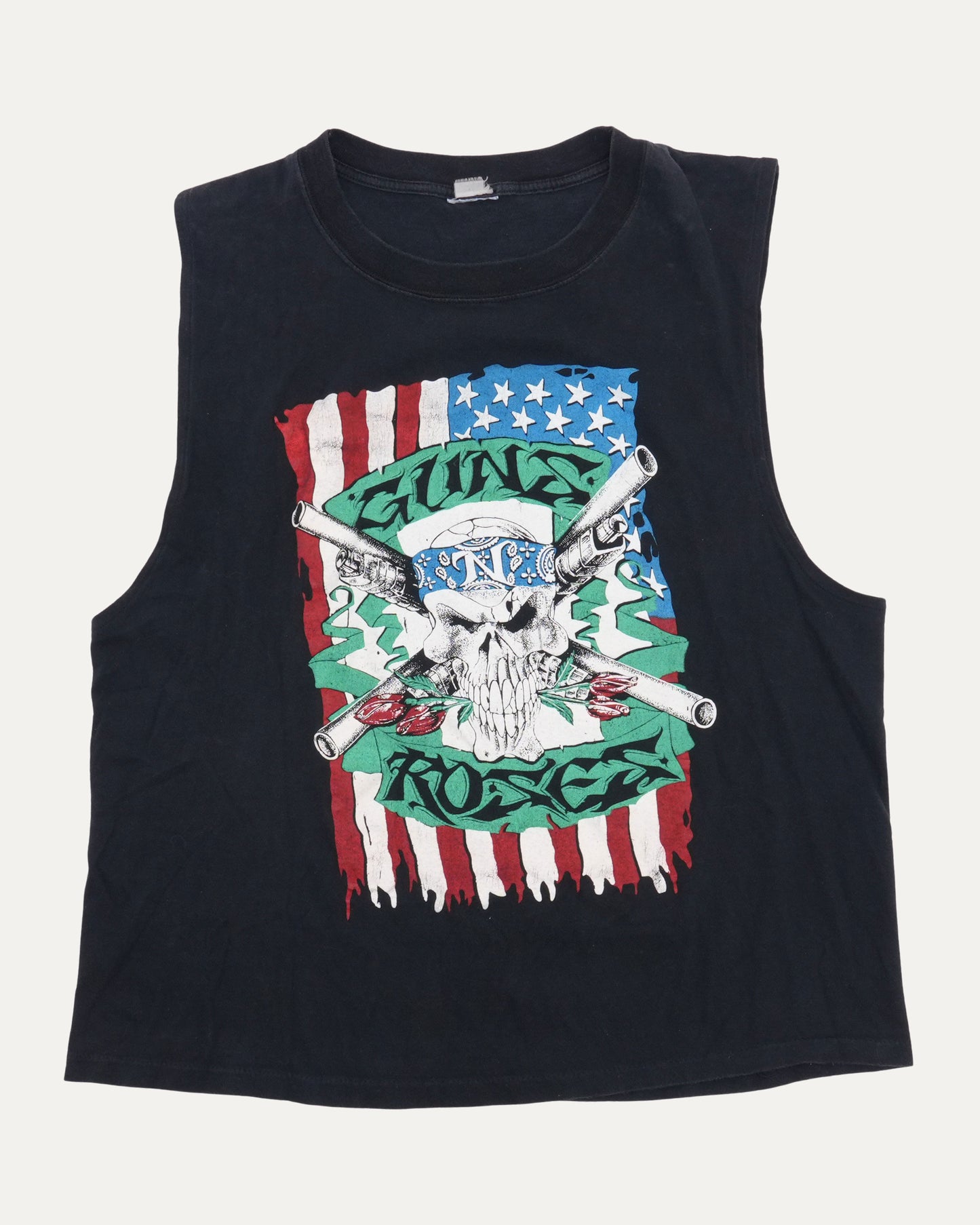 Guns N' Roses & Metallica 1992 Tour Cutoff T-Shirt