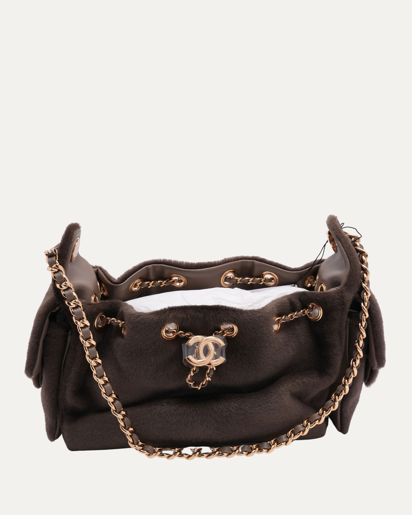 Pony Hair Quilted Mini 25 Hobo Bag
