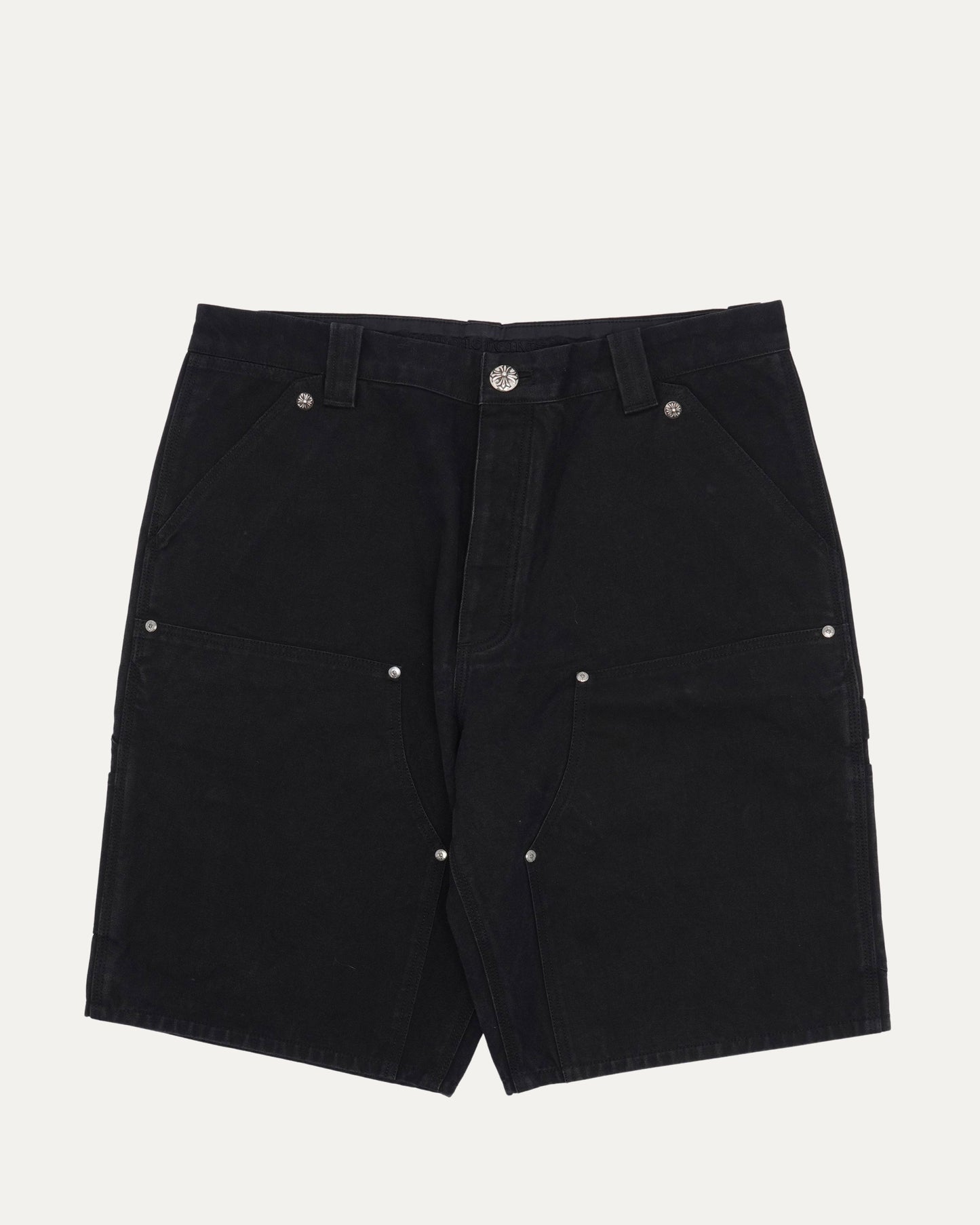 Cross Patch Double Knee Shorts