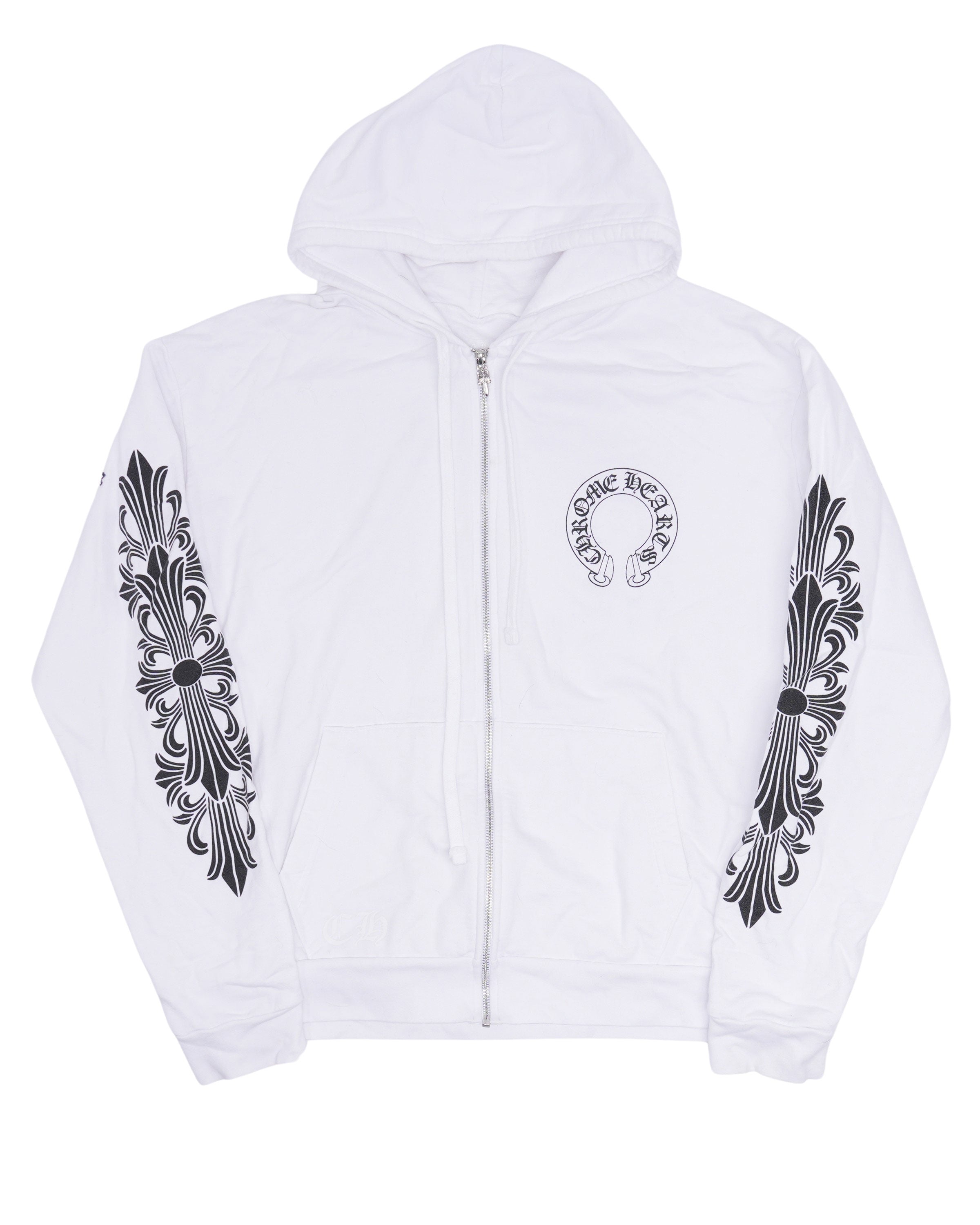 Horseshoe Logo Zip-Up Hoodie