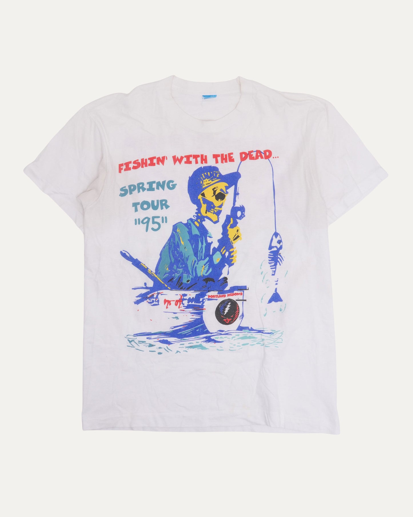 Grateful Dead Chuck Berry Fishin' with the Dead 1995 T-Shirt