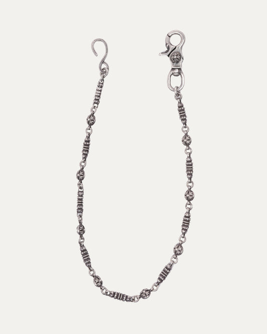 Plus Ball and Barrel Wallet Chain