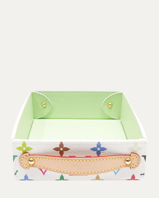 Takashi Murakami George Monogram Multicolor Desk Tray PM