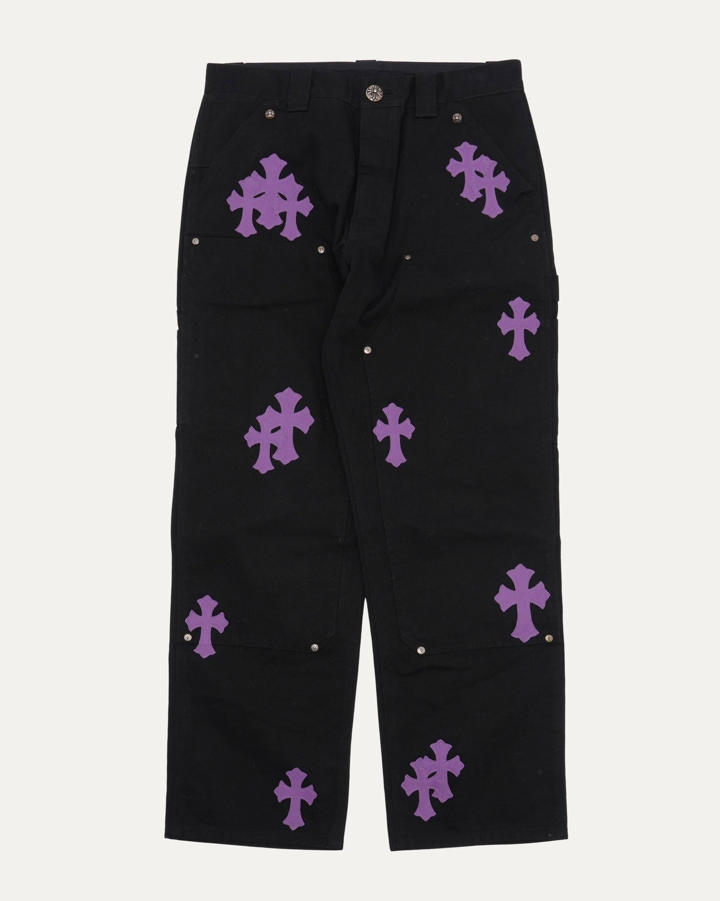 Cross Patch Double Knee Carpenter Pants