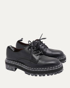 Contrast Stitch Lug Sole Oxfords