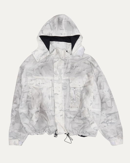 Dirty Snow Camo Short Parka