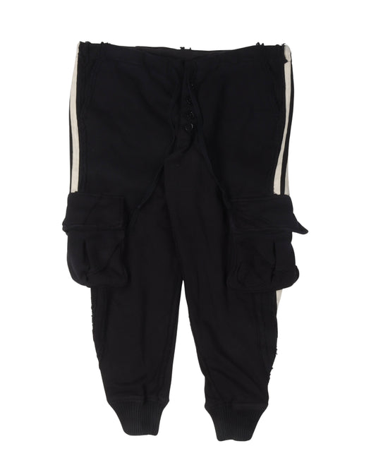Striped Fleece Slim Lounge Pants