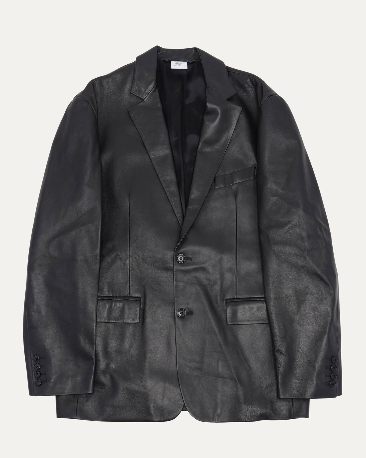 Leather Blazer