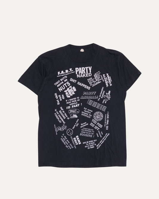 Fashion Victim Slogan T-Shirt