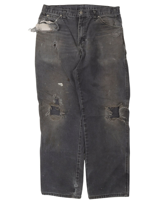 Dickies Distressed Carpenter Pants