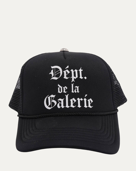 Old English Dépt. de la Galerie Silver Embellished Trucker Hat