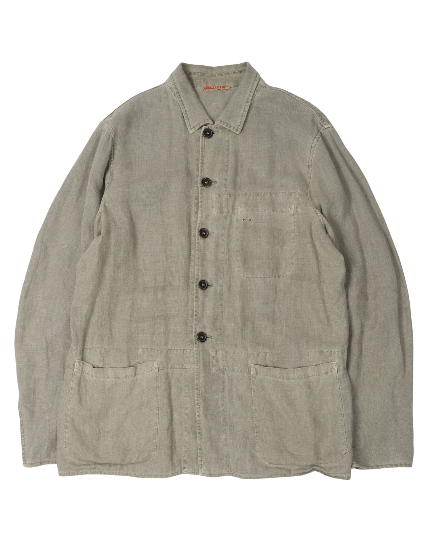 Linen Chore Jacket