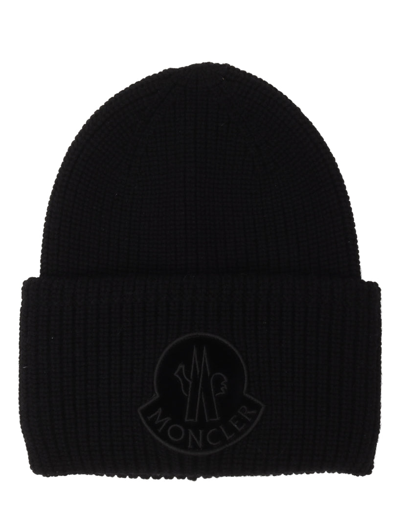 Embroidered Wool Beanie