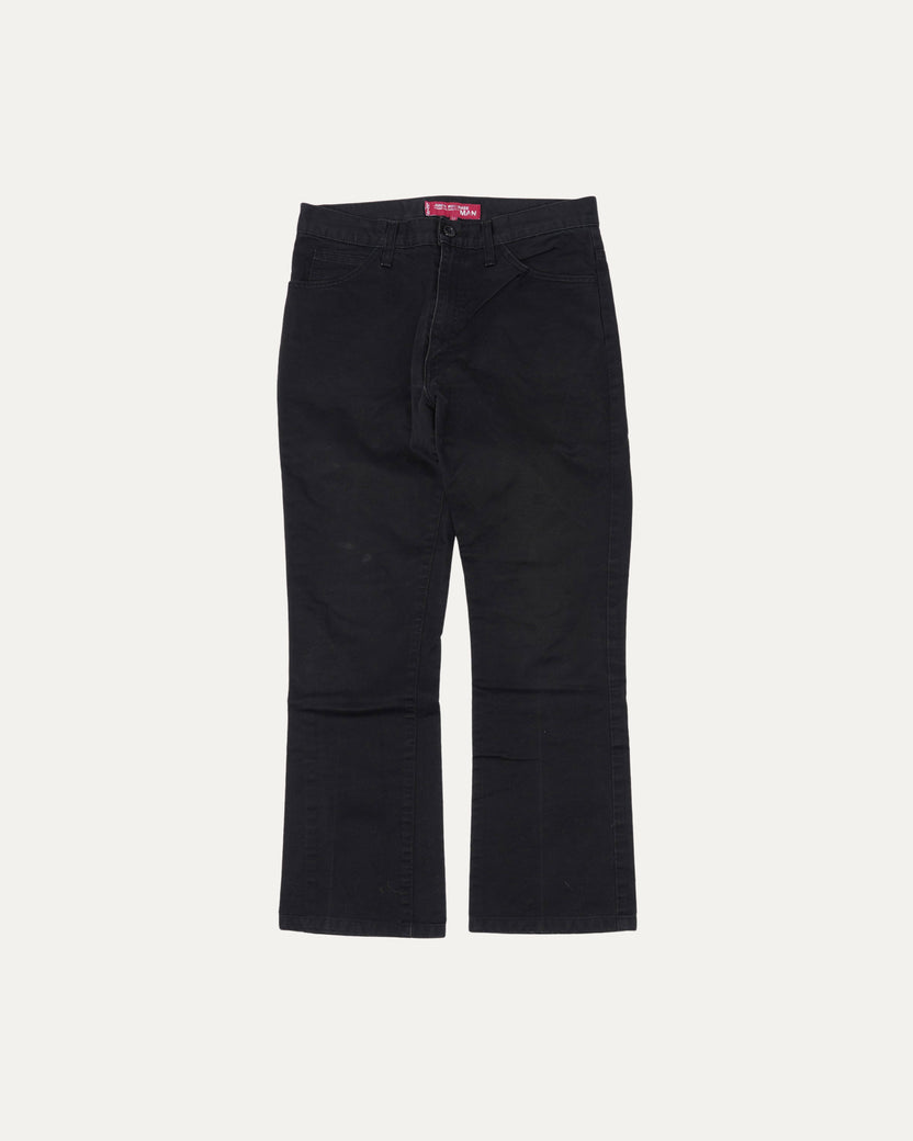 Levi's Cotton Twill Flared Pants