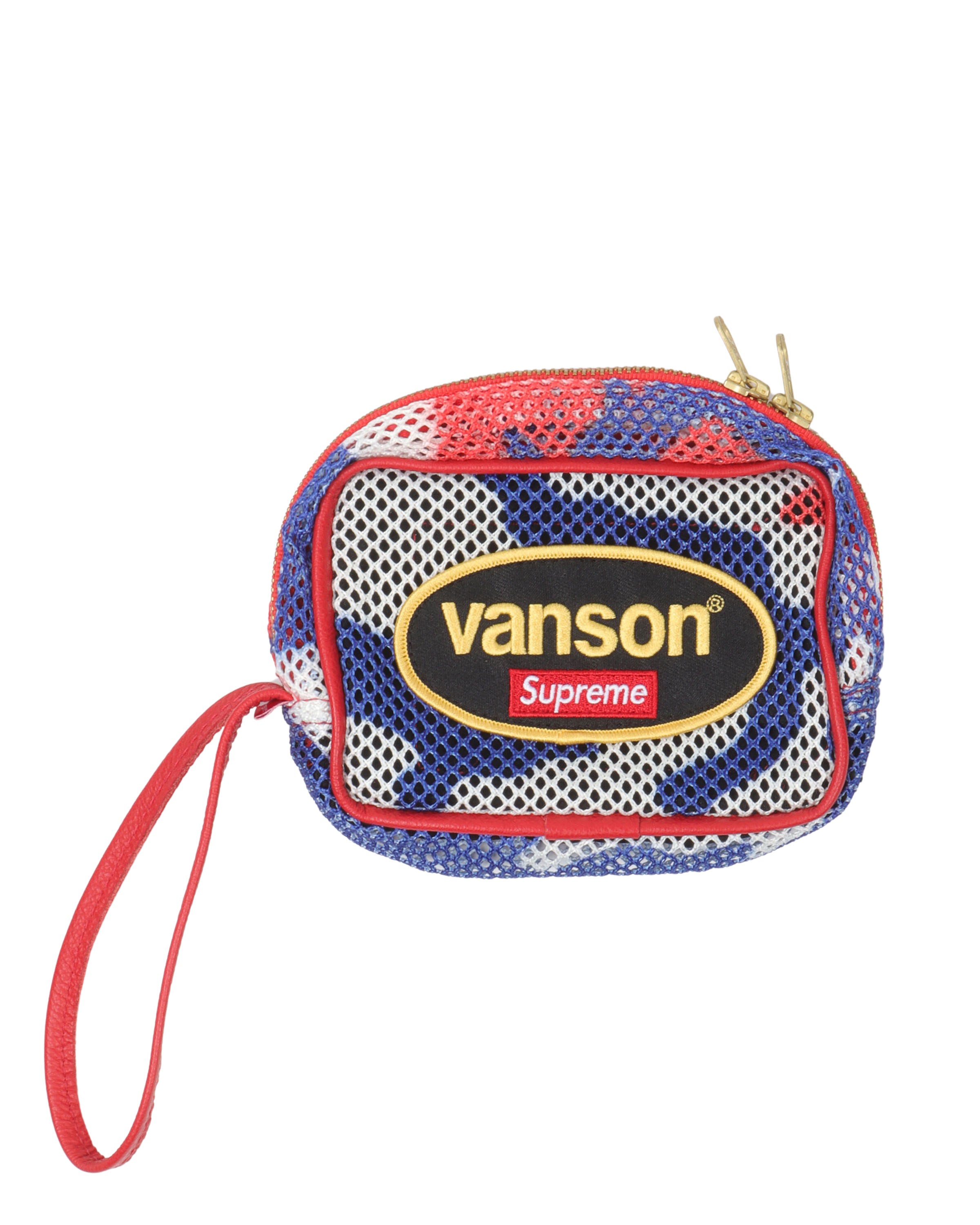 Vanson Flames Mesh Pouch