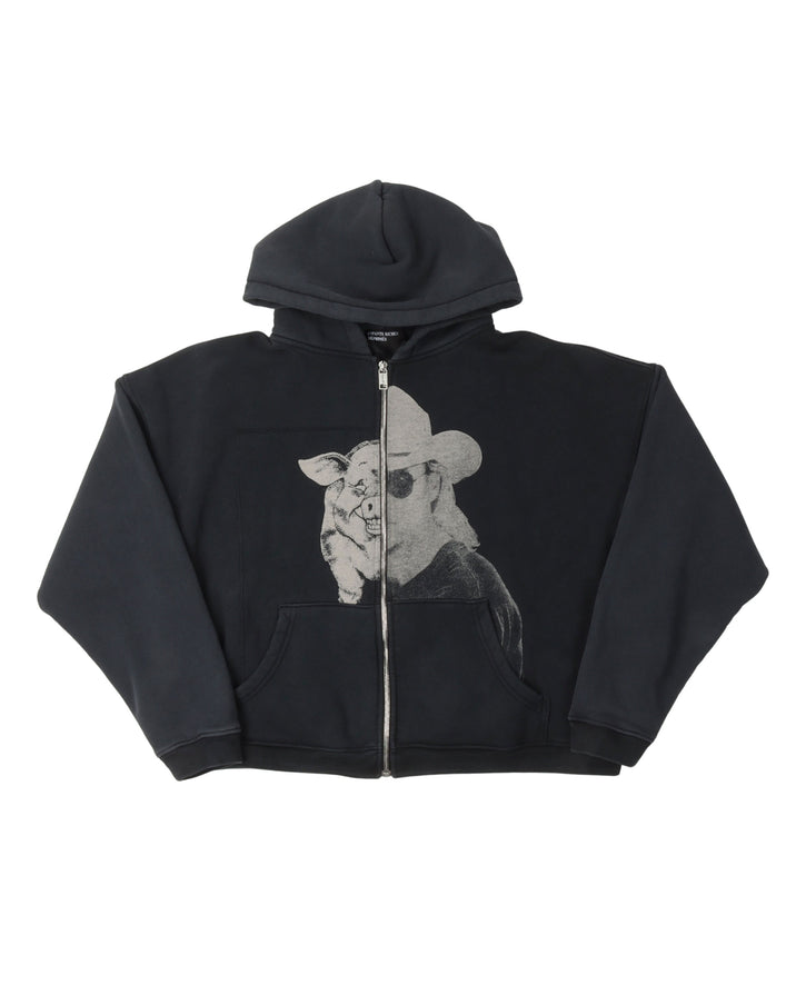 Pig Alan Jackson Assemblage Zip Up Hoodie