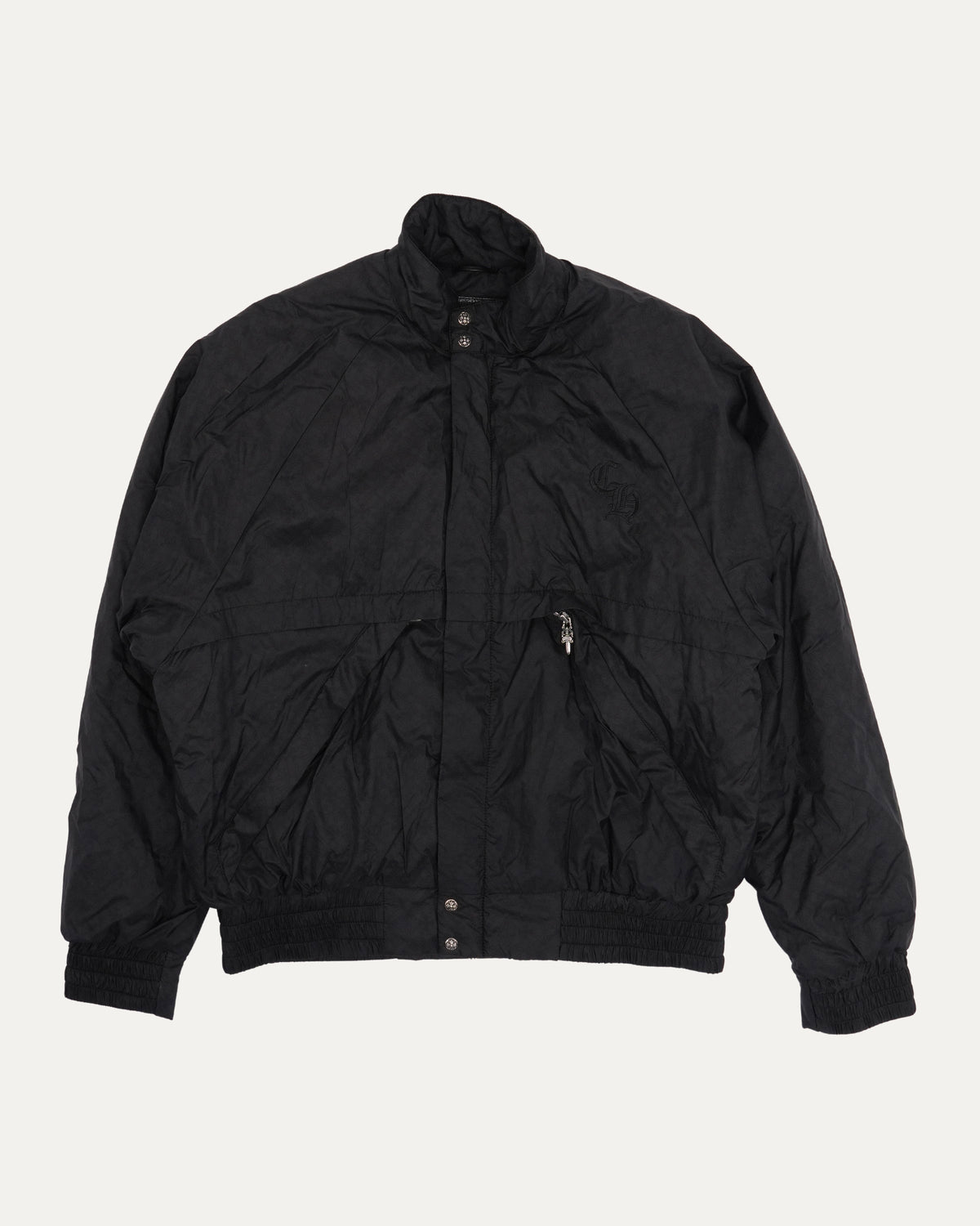 Embroidered Monogram Match Point Track Jacket