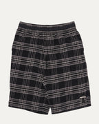 After School Cross Patch Flannel Shorts