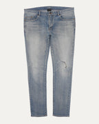 Distressed Light Wash Jeans