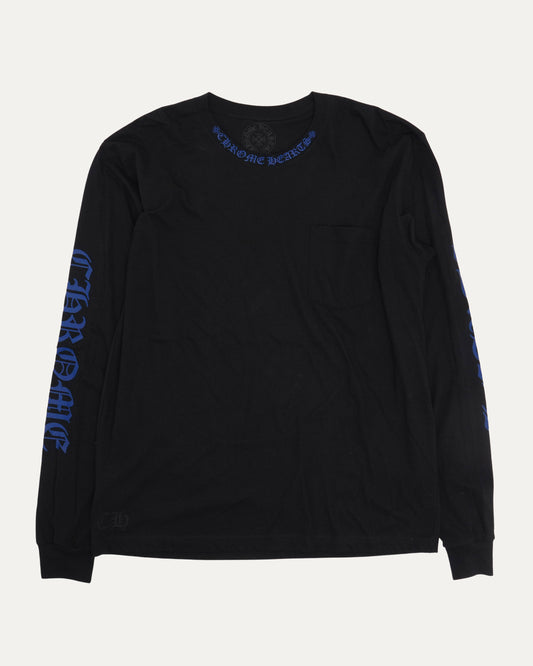 Neck Logo Long Sleeve T-Shirt