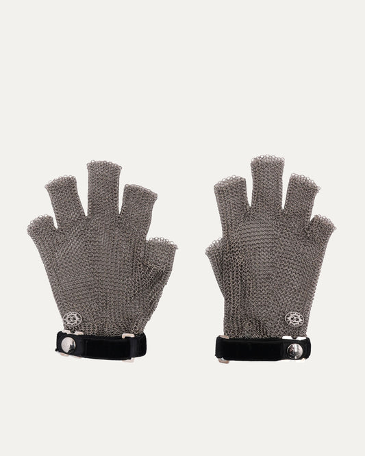 Chainmail Fingerless Gloves