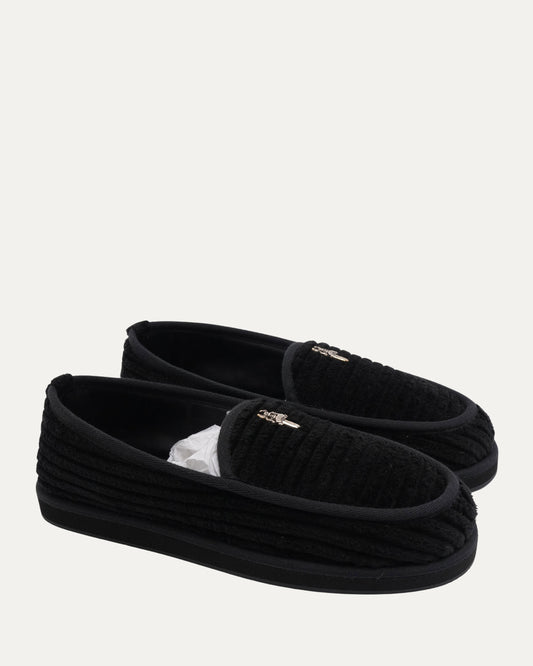 Dagger Embellished Heavy Cord House Shoes