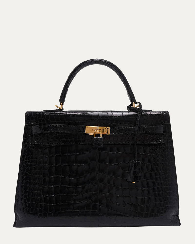 Crocodile Leather Kelly 35