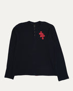 Cross Patch Henley Thermal