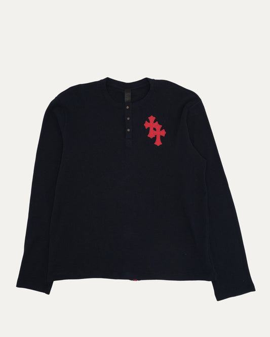 Cross Patch Henley Thermal